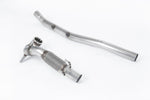 Milltek Sport Downpipe (ohne Kat) passend für Audi S3 2.0 TFSI quattro Sportback 8V.2 & Seat Ateca Cupra 300 & Seat Leon ST Cupra 300 & VW Arteon 2.0 & MK7.5 R T-Roc R 2.0TSI 76,2mm