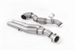 Milltek Sport Downpipe (ohne Kat) passend für Audi TT Mk3 TTS 2.0TFSI Quattro ohne OPF
