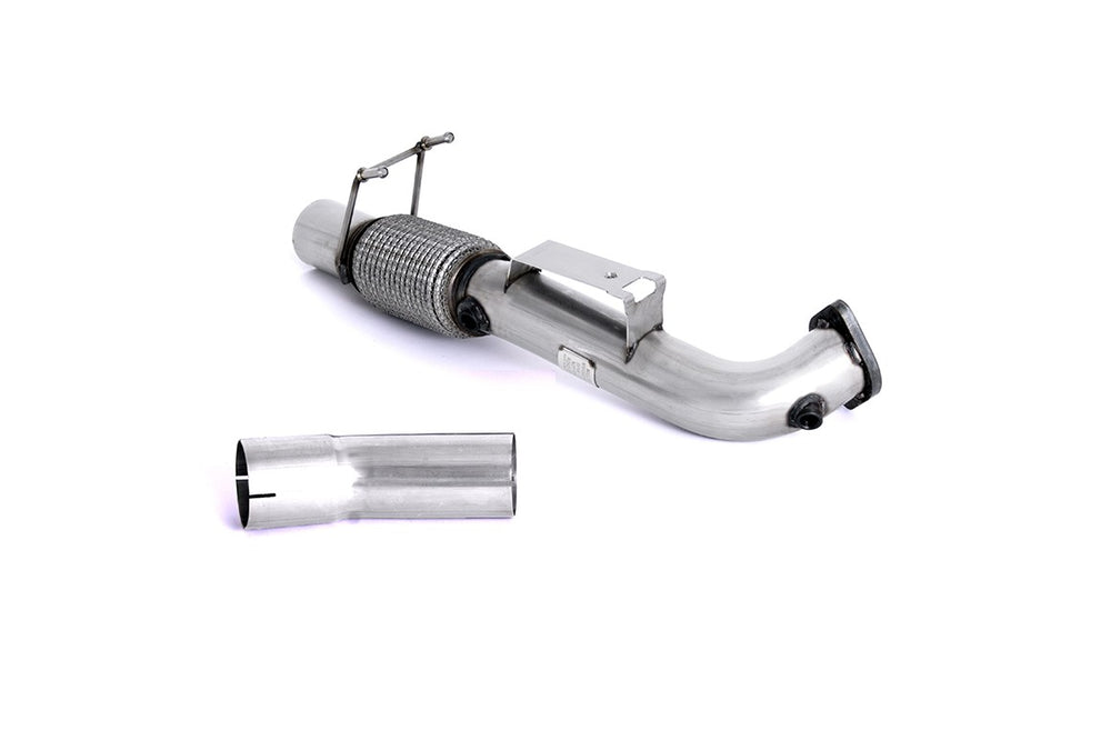 Milltek Sport Downpipe (ohne Kat) passend für Ford Focus Mk3 RS 2.3 76,2mm (SSXFD195)
