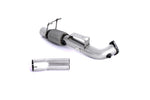 Milltek Sport Downpipe (ohne Kat) passend für Ford Focus Mk3 RS 2.3 76,2mm (SSXFD195)