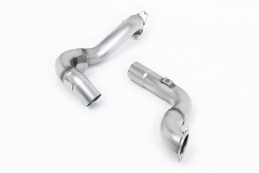 Milltek Sport Downpipe (ohne Kat) passend für Mercedes A-Klasse A35 AMG 2.0 Turbo & CLA35 Coupe Shooting Brake 76,2mm