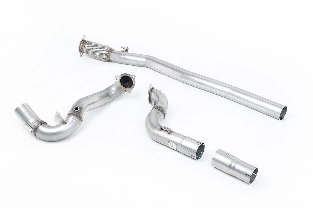 Milltek Sport Downpipe (ohne Kat) passend für Mercedes A-Klasse A35 AMG 2.0 Turbo W177 76,2mm (SSXMZ158)