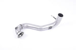 Milltek Sport Downpipe (ohne Kat) passend für Mercedes A-Klasse A45 AMG 2.0 Turbo W176 & CLA45 76,2mm