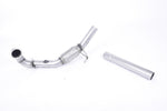 Milltek Sport Downpipe (ohne Kat) passend für Seat Ibiza Cupra 1.8 TFSI 6P & VW Polo GTI 1.8 TSI 70mm