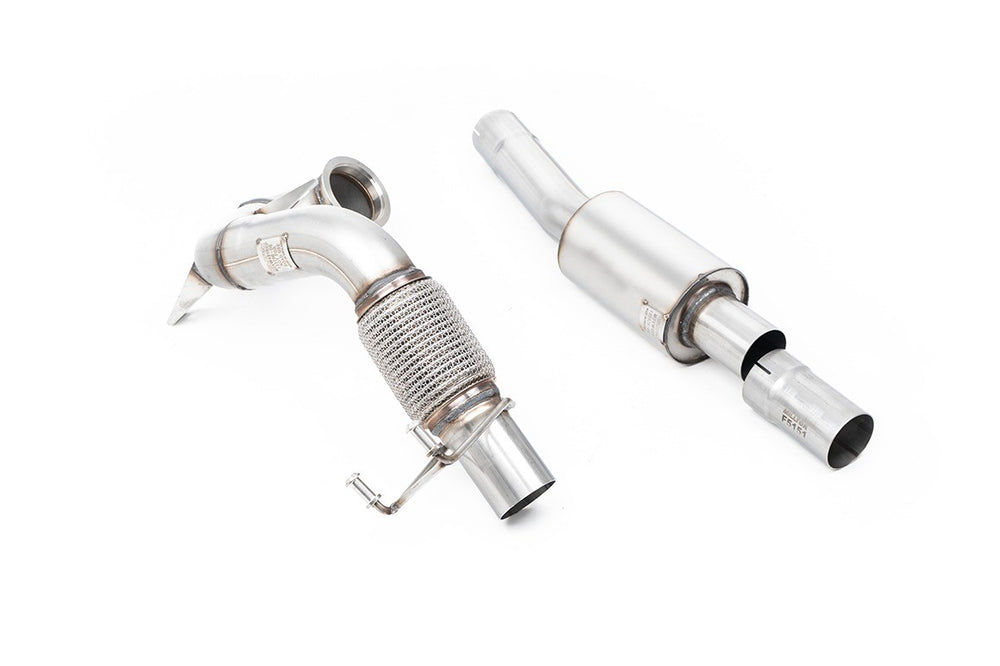 Milltek Sport Downpipe (ohne Kat) passend für VW Polo GTI 2.0 TSI 70mm (SSXVW565)