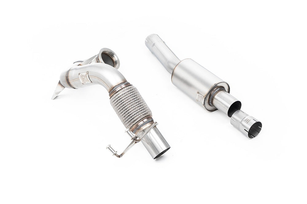 Milltek Sport Downpipe (ohne Kat) passend für VW Polo GTI 2.0 TSI 70mm (SSXVW566)
