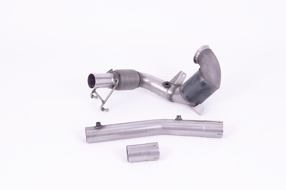 Milltek Sport Downpipe passend für Audi A1 40TFSI & VW Polo GTI 2.0 TSI 70mm (SSXVW564)