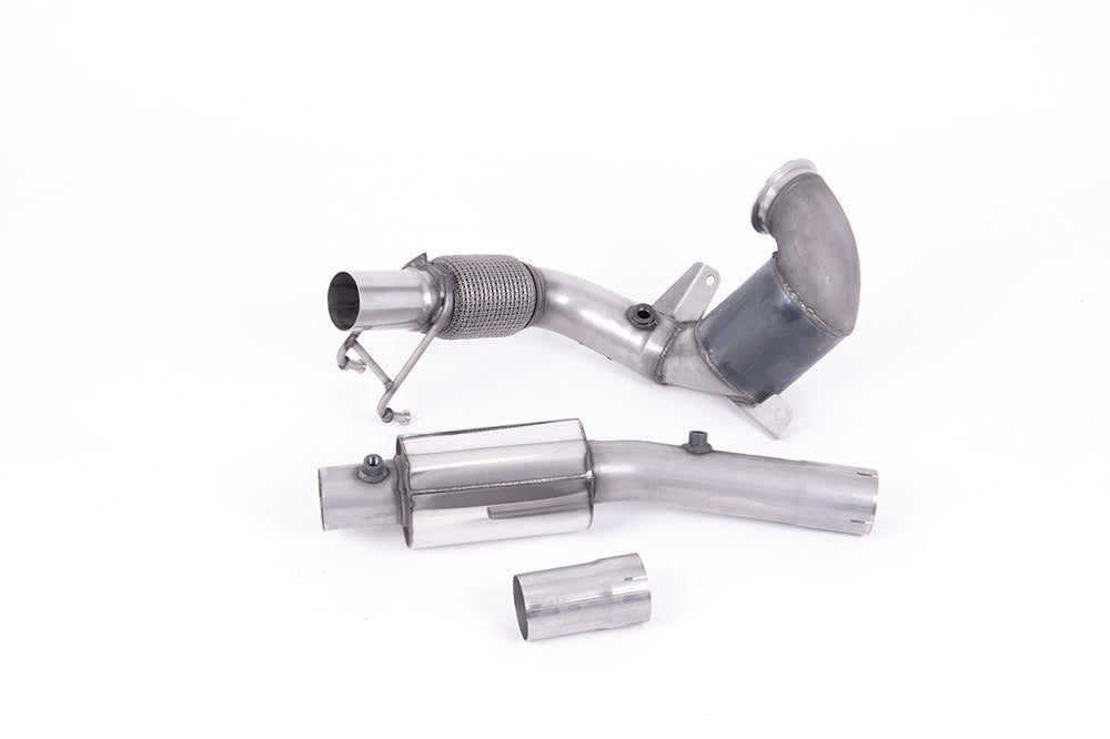 Milltek Sport Downpipe passend für Audi A1 40TFSI & VW Polo GTI 2.0 TSI 70mm (SSXVW553)