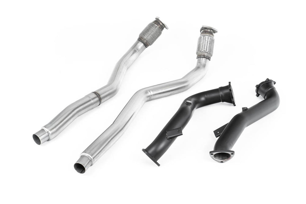 Milltek Sport Downpipe passend für Audi RS6 & RS7 C7 4.0 TFSI biturbo quattro & Audi S6 4.0 TFSI C7 quattro S7 Sportback 76,2mm