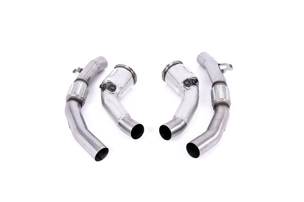 Milltek Sport Downpipe passend für Audi RS6 & RS7 C8 4.0 V8 bi-turbo & S8 D5 4.0 V8 80mm
