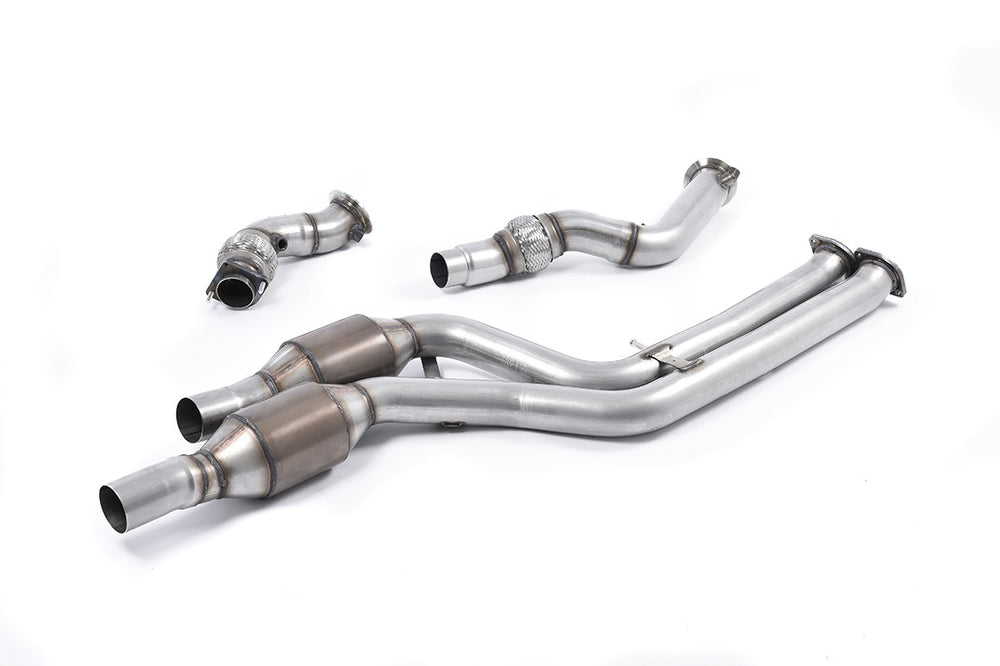 Milltek Sport Downpipe passend für BMW 3 & 4 Series F80/F82/F83 M3 & M4 Coupe Competition Saloon 76,2mm