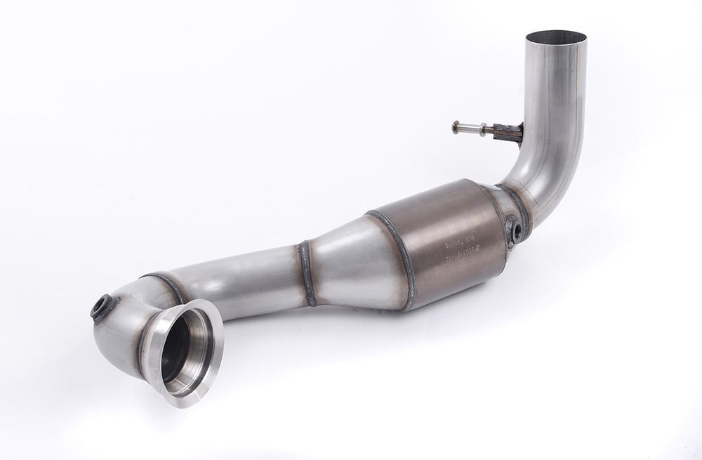 Milltek Sport Downpipe passend für Mercedes A Klasse A45 AMG 2.0 Turbo W176 & CLA45 76,2mm