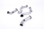 Milltek Sport Downpipe passend für Mercedes C-Klasse C63 W205 Saloon 4.0 Bi-Turbo V8 76,2mm