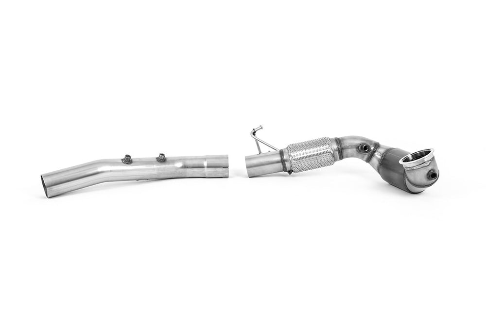 Milltek Sport Downpipe passend für Seat Leon Cupra & Formentor 2.0TSI & Mk4 Hatch & Skoda Octavia vRS TSI 94mm (SSXVW639)
