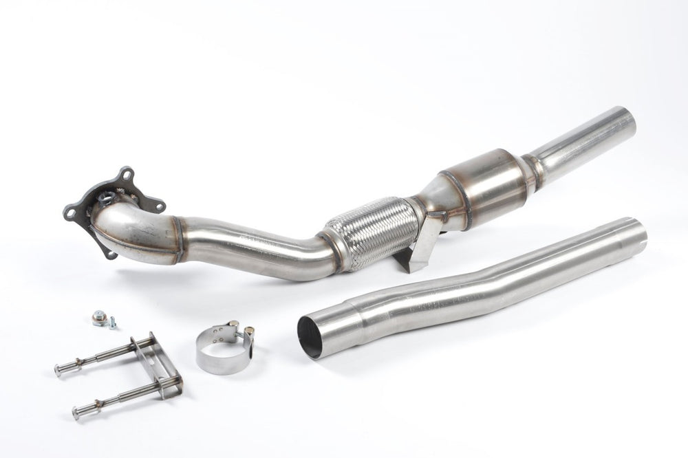 Milltek Sport Downpipe passend für Seat Leon Cupra R 2.0 TSI 265PS & VW Golf Mk5/6 GTI 2.0T FSI - 76,2mm