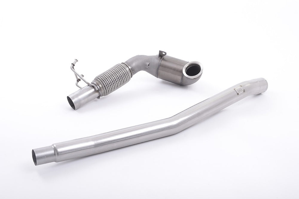 Milltek Sport Downpipe passend für Toyota Corolla GR 1.6 Turbo & VW Arteon 2.0 TSI 280PS & Audi S3 2.0 & Audi S3 2.0 & Seat Leon ST Cupra 300 4x4 & Golf Mk7 & 7.5 R 76,2mm