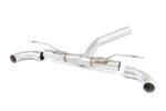 Milltek Sport Endschalldämpfer passend für BMW 1 F20 120i & 125i ungedämpft - mit M135i-Heckdiffusor