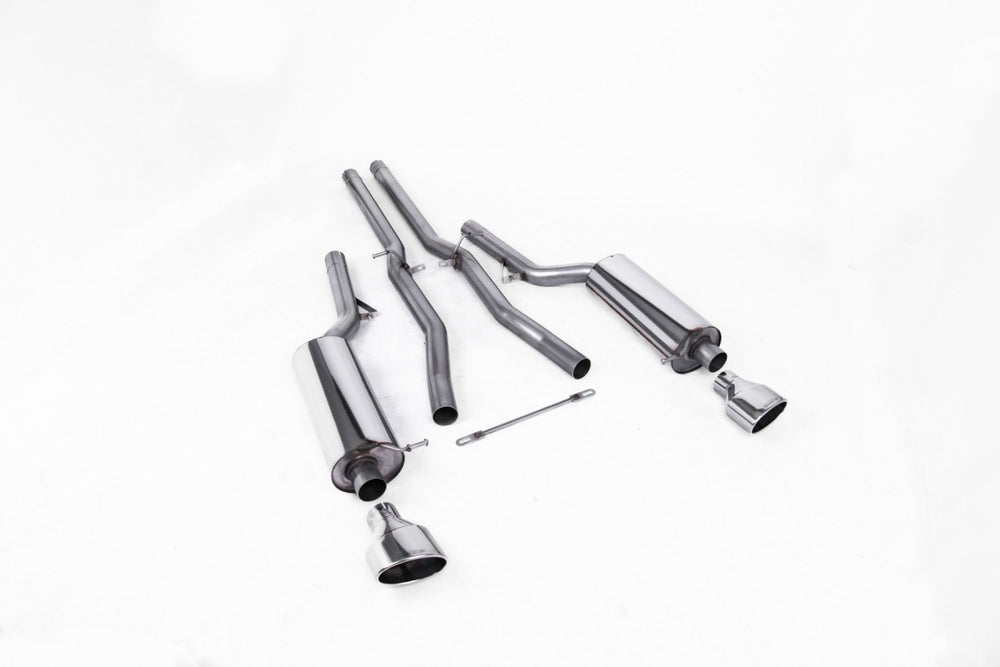 Milltek Sport Sportauspuff passend für Audi RS6 C5 V8 Bi-Turbo Saloon & Avant