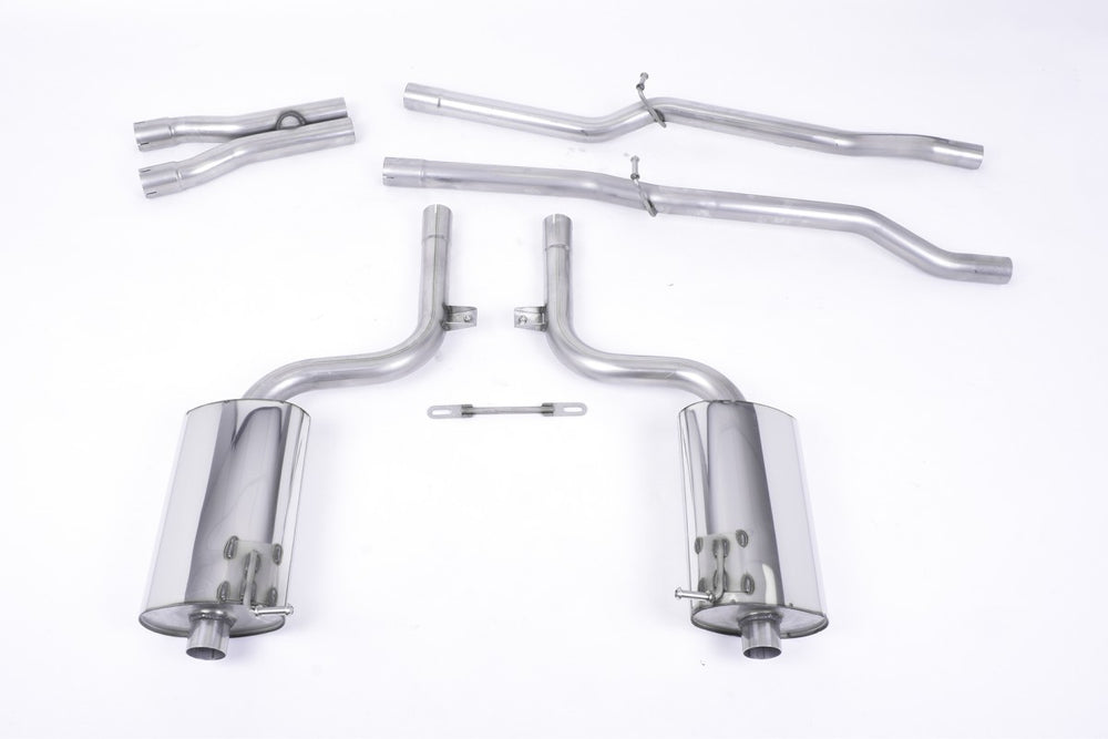 Milltek Sport Sportauspuff passend für Audi S4 4.2 V8 quattro B6 Saloon & Avant