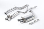 Milltek Sport Sportauspuff passend für Audi S5 4.2 V8 B8 Coupe non-resonated (ungedämpft)