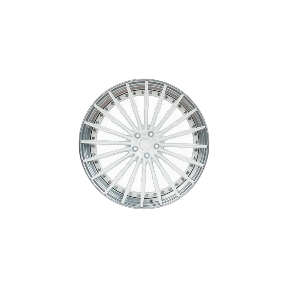 Z-Performance ZP.MODULAR 2 | DEEP CONCAVE 10.5x22 ET12 - Pur White / Pur Aluminum Lip