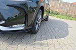 Maxton Parts - Nebelleuchten Abdeckung passend für Lexus NX Mk1 schwarz Hochglanz