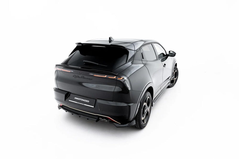 Maxton Parts - Oberer Heckspoiler Lippe passend für Alfa Romeo Junior Mk1 schwarz Hochglanz