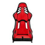 RECARO 076.32.1B23 Race Seat Podium GF Left Side (ABE / FIA 8855-1999) SAB, Red Alcantara / Black Leather, Size L
