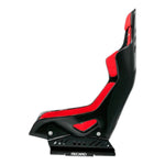RECARO 076.32.1B23 Race Seat Podium GF Left Side (ABE / FIA 8855-1999) SAB, Red Alcantara / Black Leather, Size L