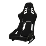 RECARO 078.02.1B21 Race Seat Podium CF Left Side (ABE / FIA 8855-1999), Black Velour, Size L