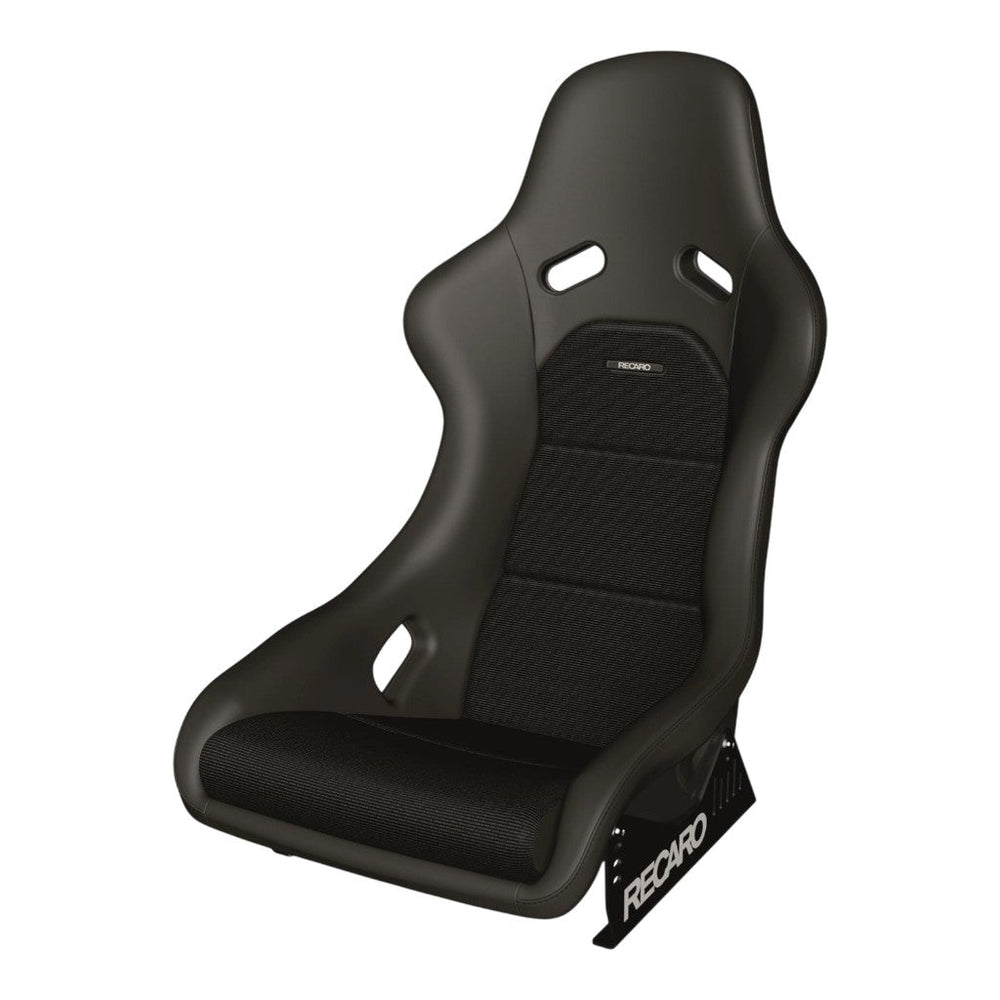 RECARO 087.00.0B27 Seat Classic Pole Position, Leather Black / Corduroy