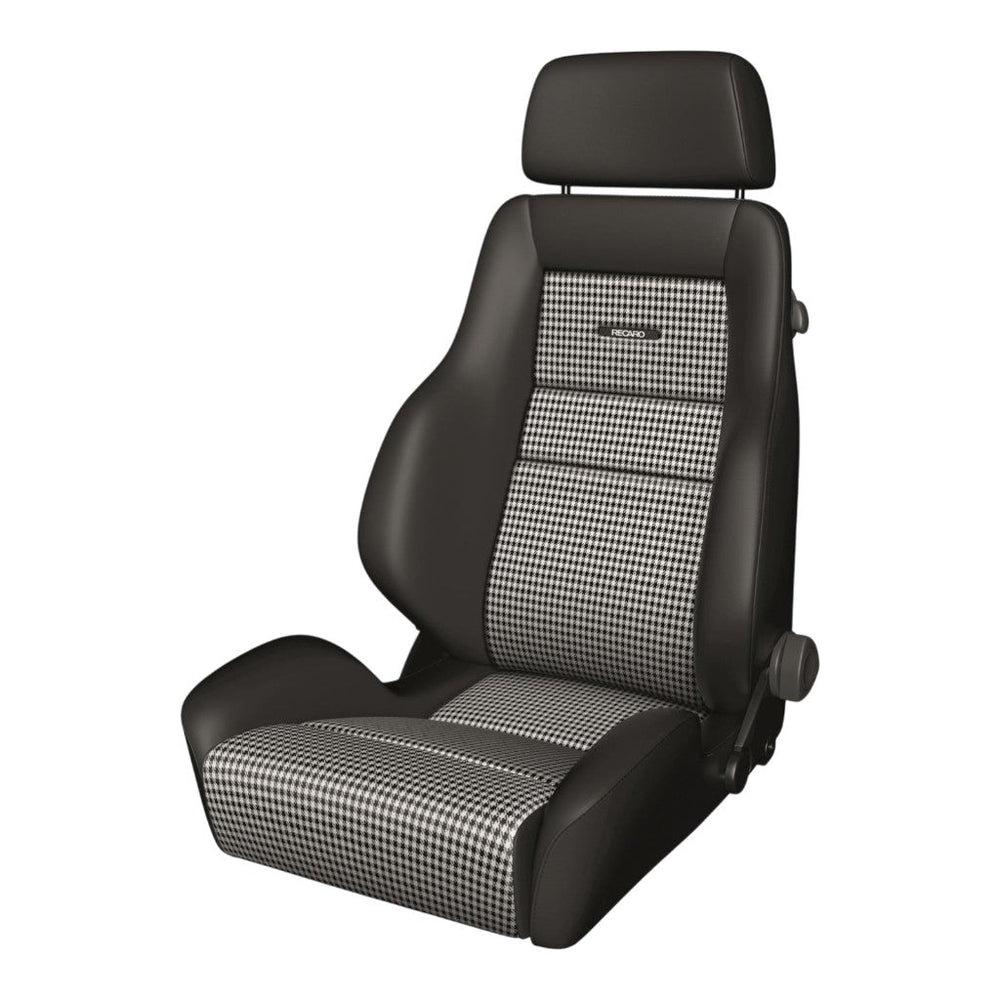 RECARO 089.00.0B25 Seat Classic LS, Leather Black / Pepita