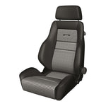 RECARO 089.00.0B25 Seat Classic LS, Leather Black / Pepita