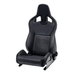 RECARO 410.00.170.785.ET Left Cover Backrest, Leather Black (MOQ=1)