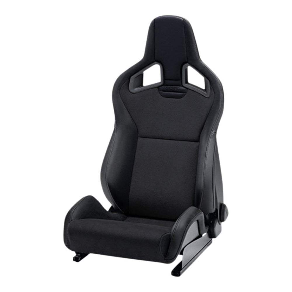 RECARO 410.00.1575 Left Sport Seat Sportster CS, Black Leather / Alcantara