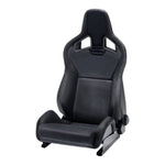 RECARO 411.00.2132 Right Sport Seat Sportster CS SAB, Artificial Leather Black