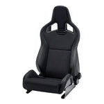 RECARO 411.00.2575 Right Sport Seat Sportster CS SAB, Artificial Leather Black / Dinamica Black