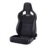 RECARO 414.00.2132 Right Sport Seat Cross Sportster CS, Artificial Leather Black