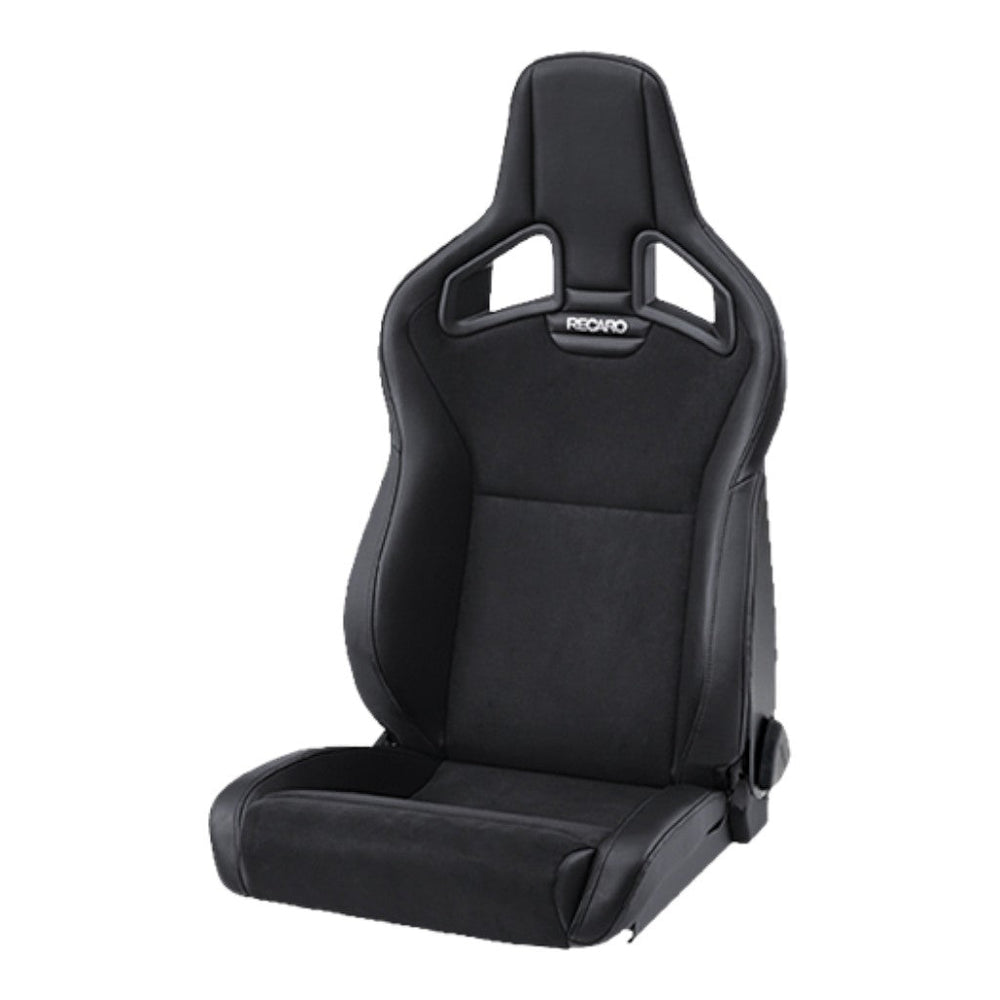 RECARO 415.00.2575 Right Sport Seat Cross Sportster CS SAB, Artificial Leather Black / Dinamica Black