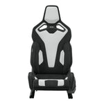 RECARO 633.500.1B49 Left Seat Sport C, 3 doors, Heat, SAB, Leather White/Dinamica Black
