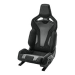 RECARO 653.100.2B57 Right Seat Sport C, 5 doors, Heat, Leather Black/Dinamica Black