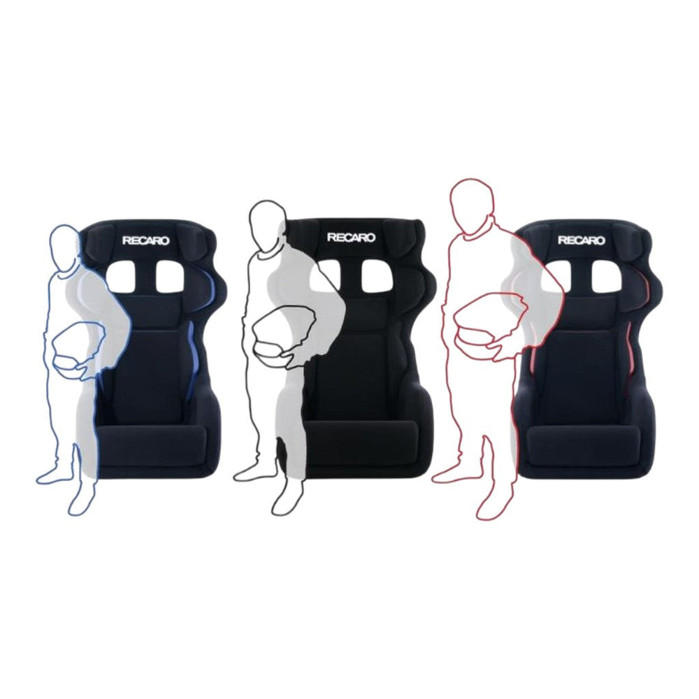 RECARO 7221389.A15 Pad-Kit S for P 1300 GT, Bottom Part Blue (Set of 6, without Seat Cushion)