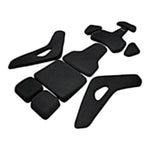 RECARO 7228656.02.1/2B21 Pad Kit for Podium Seat, Size L, Perlon Velour Black
