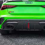 SOOQOO Heckdiffusor V1 Carbon passend für Audi RS3 (8Y) - Facelift