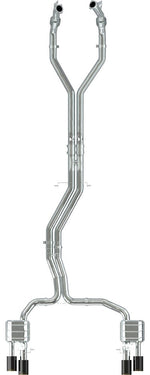 Audi S8 D5 - 2019 - Downpipes mit 250 Zellen Sporkatalysatoren