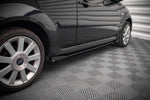 Maxton Parts - Seitenschweller Ansatz (Paar) + Flaps passend für Ford Fiesta ST Mk6 schwarz Hochglanz
