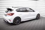 Maxton Parts - Seitenschweller Ansatz (Paar) + Flaps passend für Ford Focus ST / ST-Line Mk4 schwarz Hochglanz