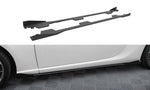 Maxton Parts - Seitenschweller Ansatz (Paar) + Flaps passend für Subaru BRZ Mk1 / Mk1 FL schwarz Hochglanz