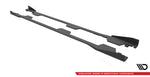 Maxton Parts - Seitenschweller Ansatz (Paar) + Flaps passend für Subaru BRZ Mk1 / Mk1 FL schwarz Hochglanz