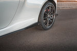 Maxton Parts - Seitenschweller Ansatz (Paar) + Flaps passend für Toyota GR Yaris Mk4 schwarz Hochglanz